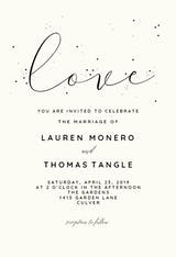 Love - Wedding Invitation